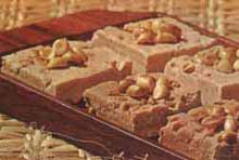 quadradinhos de amendoim, riototal