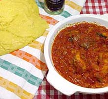 polenta de angu mole